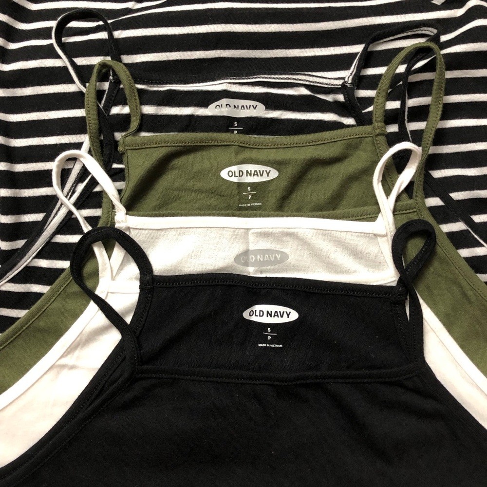 OLD NAVY • 4 Pack Tank Tops • Small